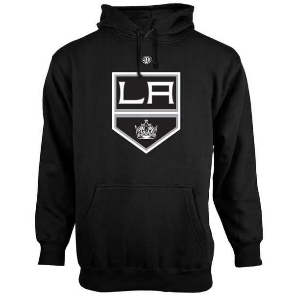 Men's Los Angeles Kings Old Time Hockey Big Logo with Crest Pullover Hoodie - Black,We sell and wholesale Men's Los Angeles Kings Old Time Hockey Big Logo with Crest Pullover Hoodie - Black on line form chian!